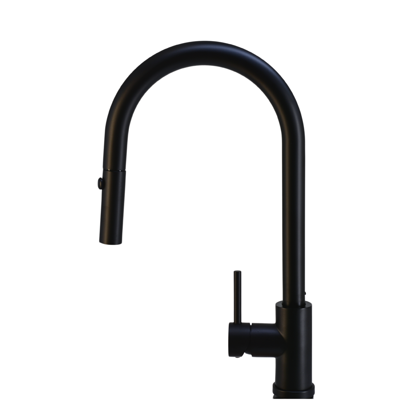 Pris Pull Out Round Mixer Matte Black