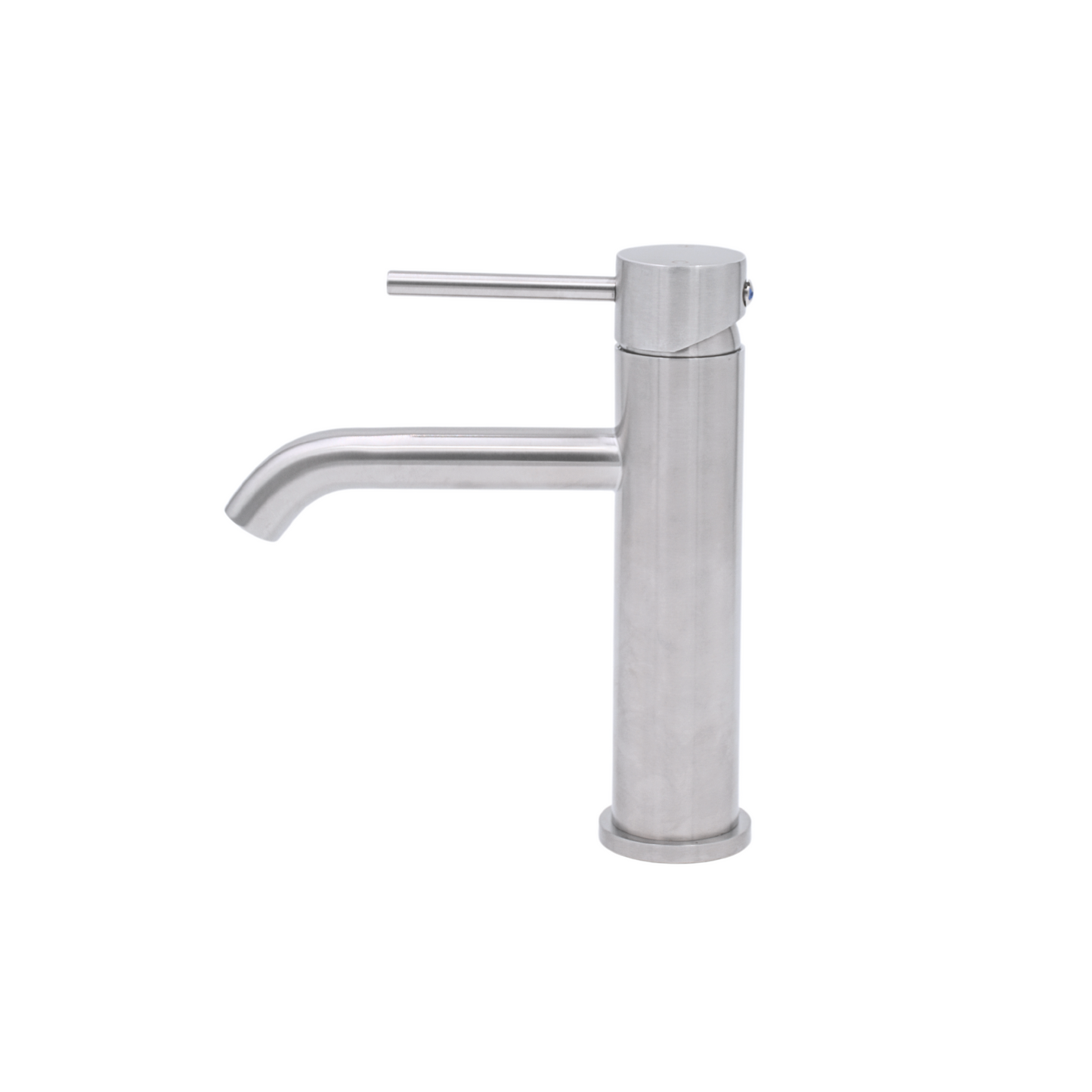 Lili Short Basin Mixer Brushed Nickel