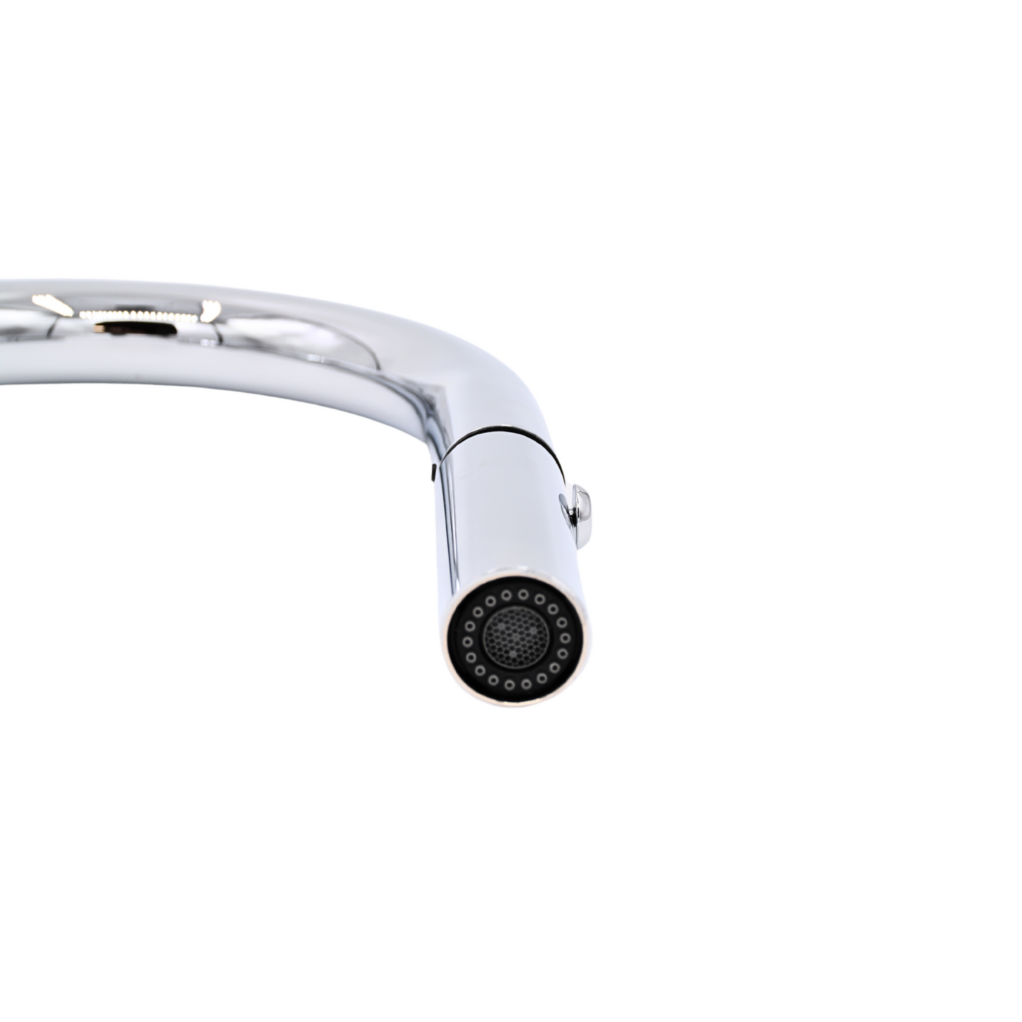 Pris Pull Out Round Mixer Polished Chrome