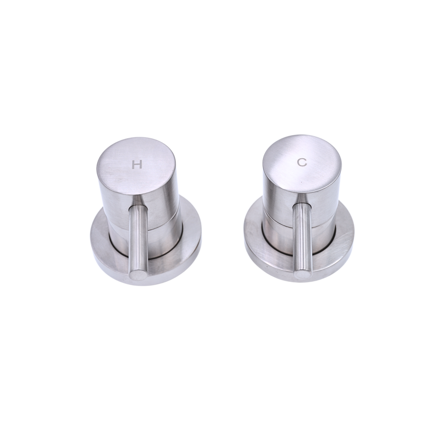 Titan Wall Spout Set Brushed Nickel