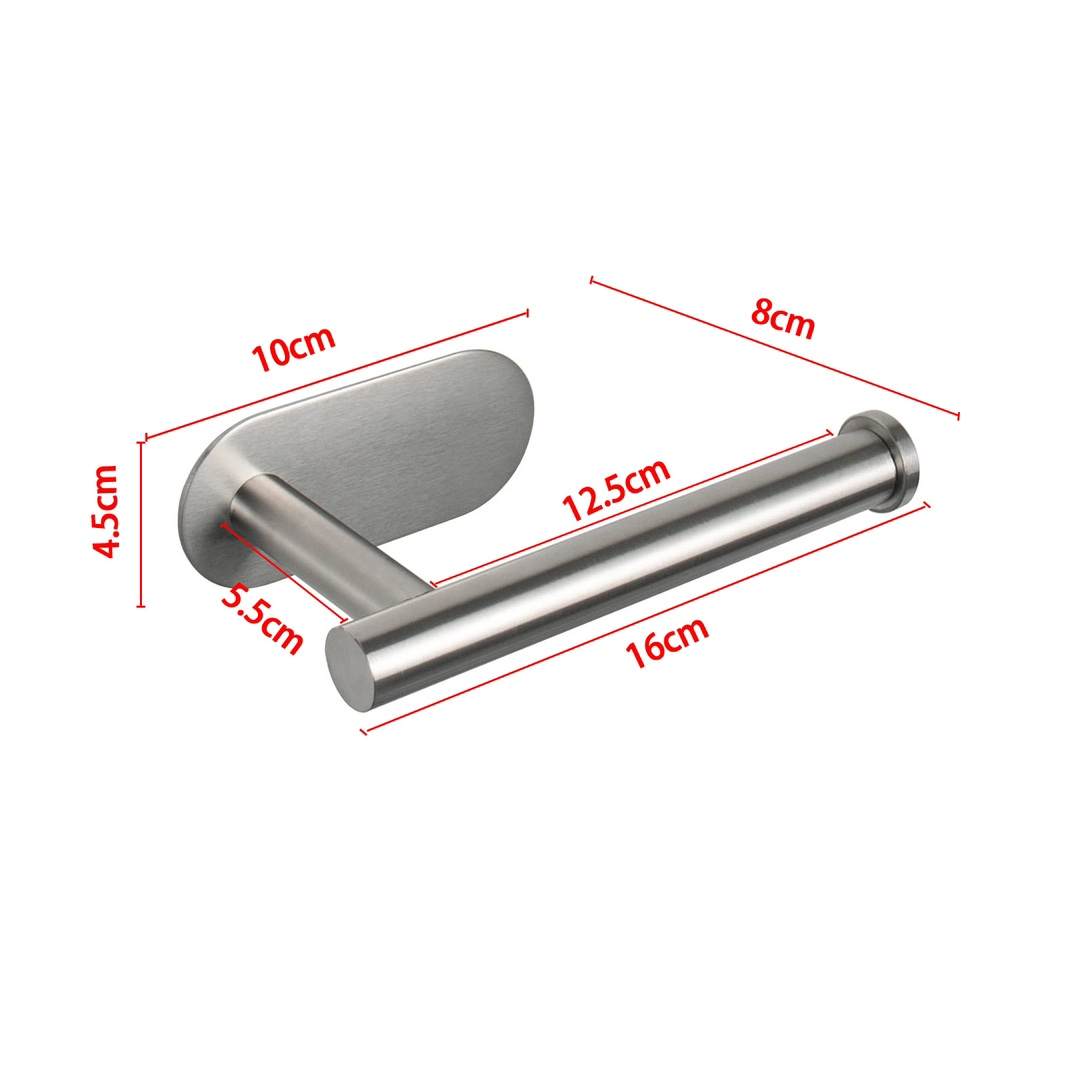 Toilet Roll Holder Brushed Nickel