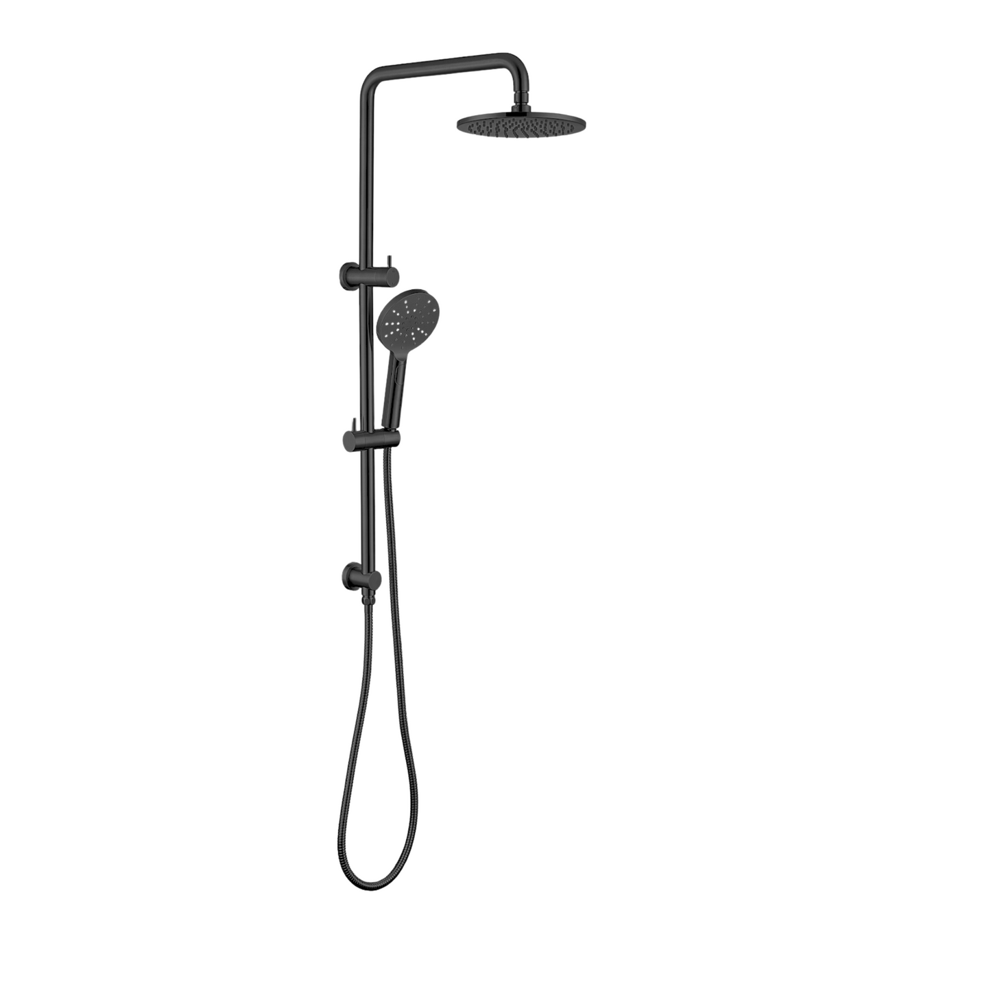 Ashton Combination Shower Matte Black