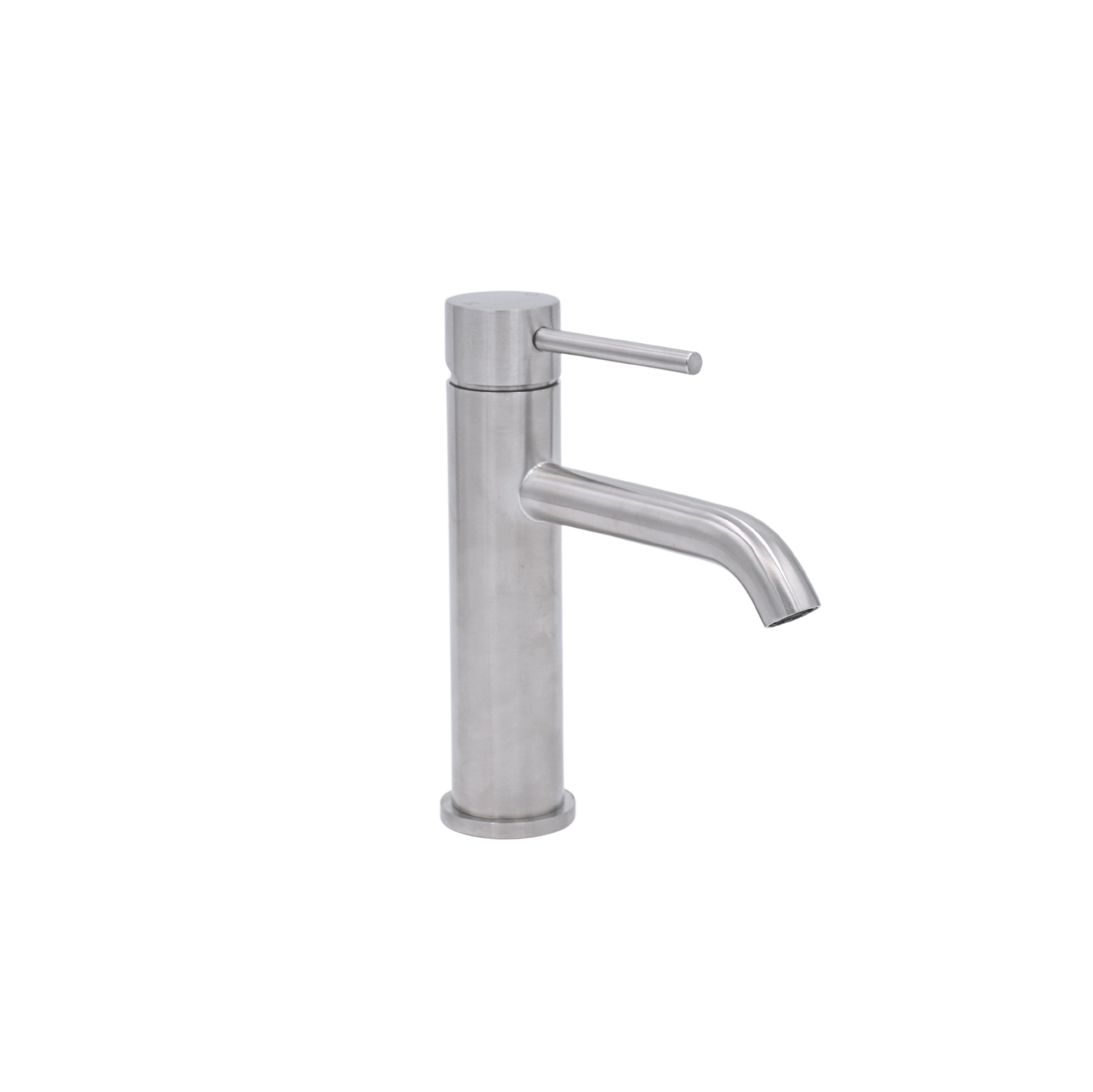 Lili Short Basin Mixer Brushed Nickel