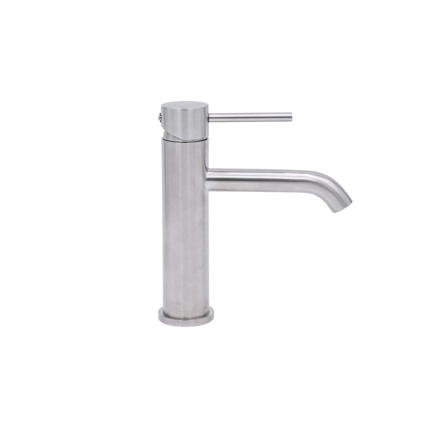 Lili Short Basin Mixer Brushed Nickel