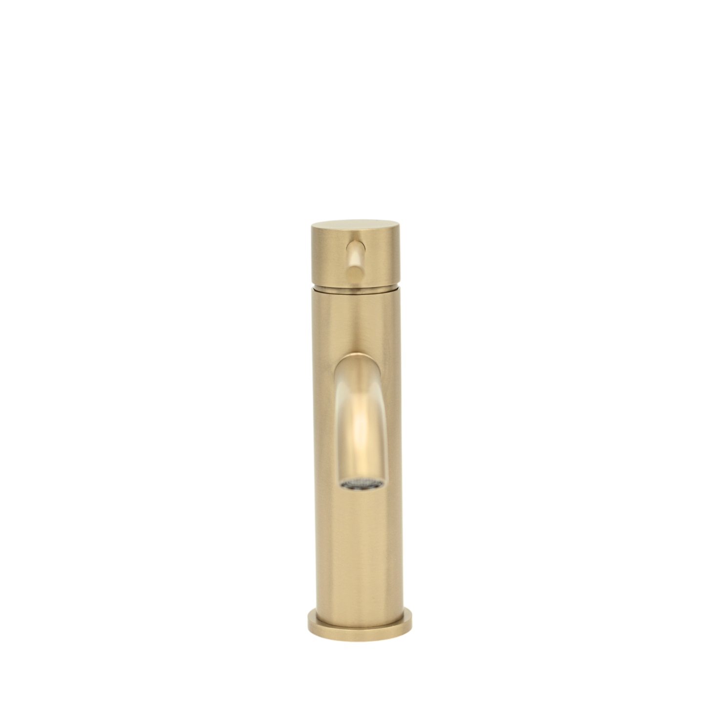 Lili Short Basin Mixer Brushed Brass