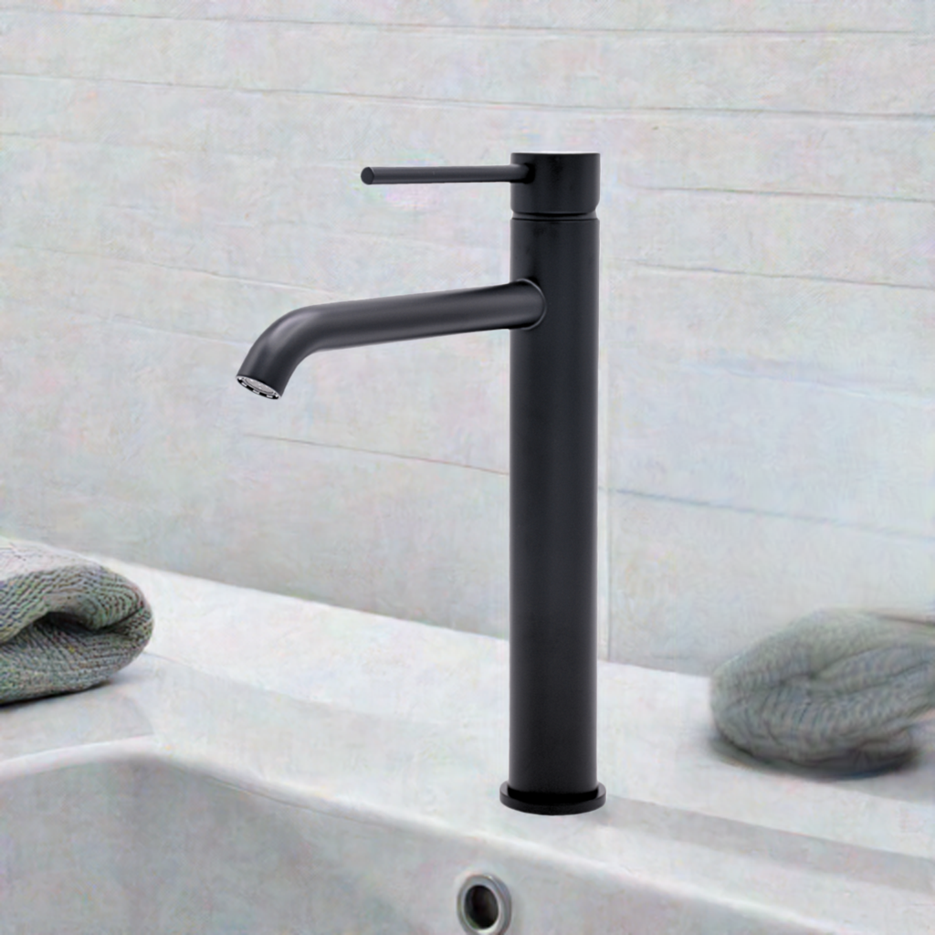 Lili Tall Basin Mixer Matte Black