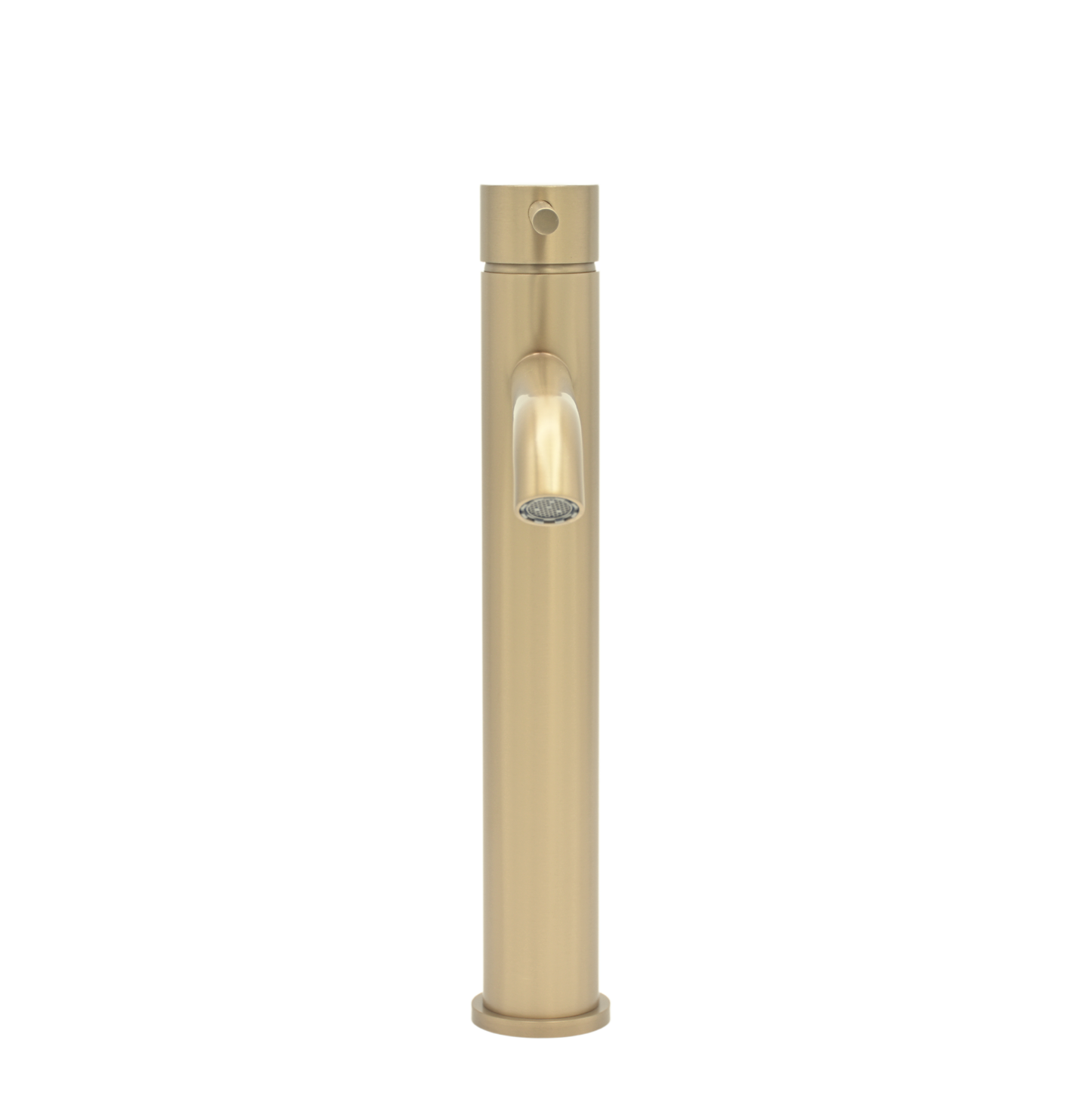 Lili Tall Basin Mixer Brushed Brass