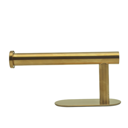 Toilet Roll Holder Brushed Brass